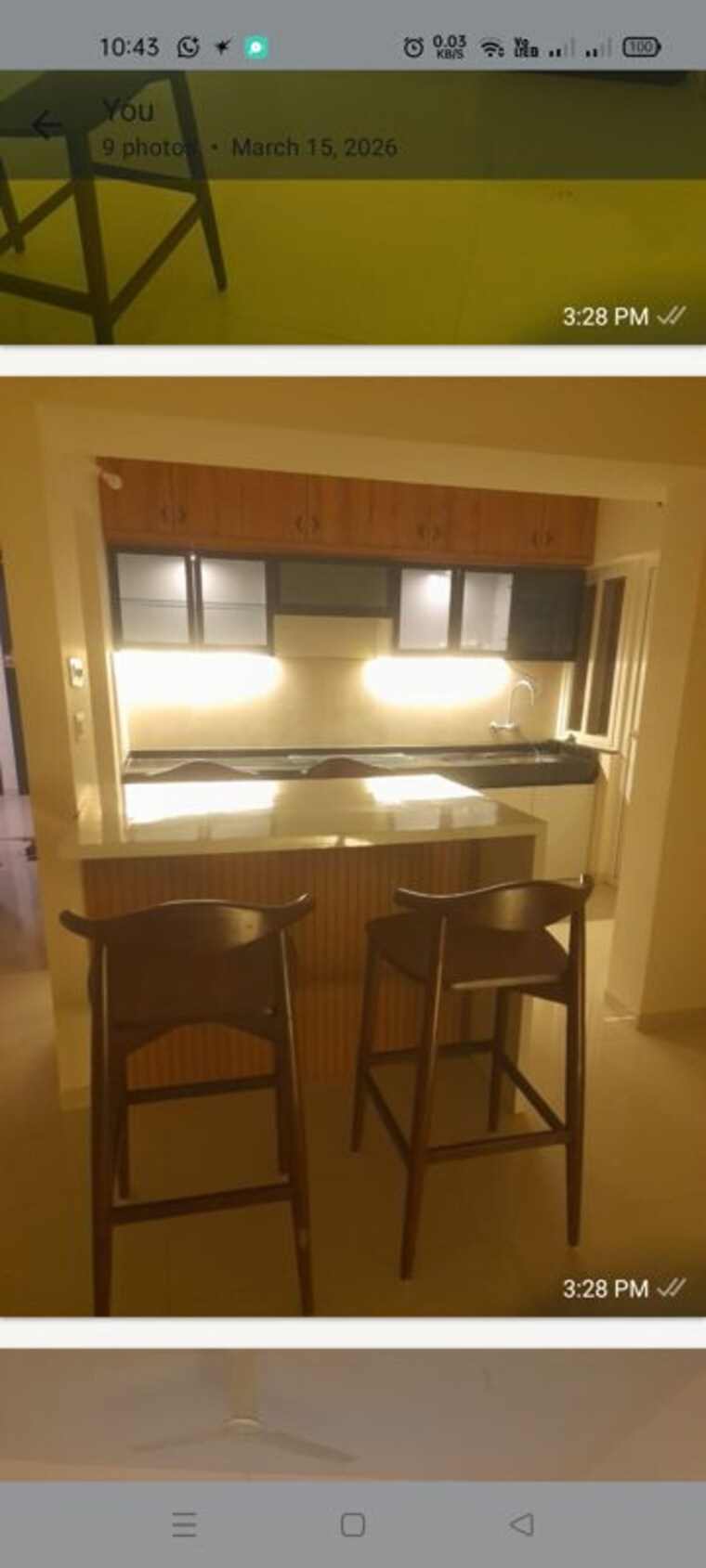 Kitchen, avon-vista 3 Bedroom 1500 Sq.Ft. Apartment In Balewadi Pune 10309944