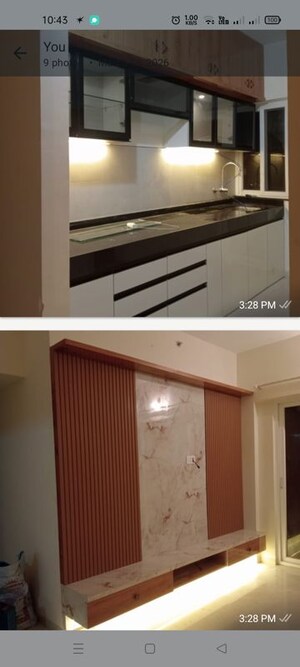 Kitchen in 3 BHK Apartment at Avon Vista, Balewadi – for Rent