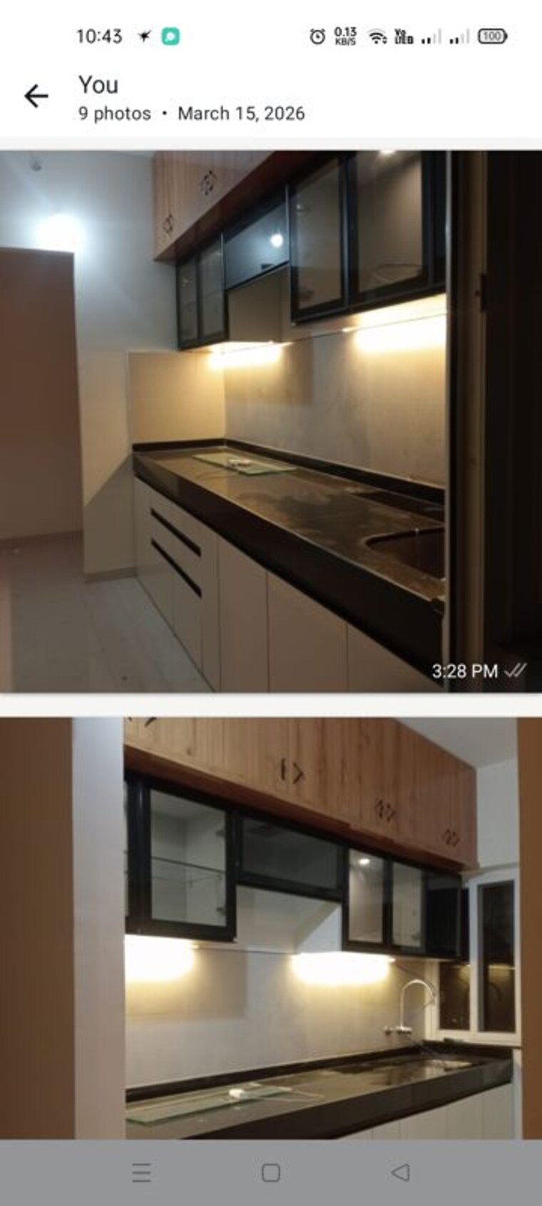 Kitchen, avon-vista 3 Bedroom 1500 Sq.Ft. Apartment In Balewadi Pune 10309944