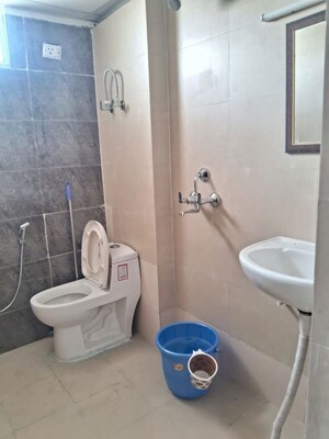 Bathroom in 1 RK Apartment at Mittal Rajnagar Residency, Raj Nagar Extension – for Rent