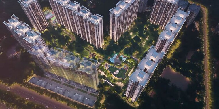 Exterior View, m3m-golf-hills 3 Bedroom 1902 Sq.Ft. Apartment In Sector 79 Gurgaon 10310074
