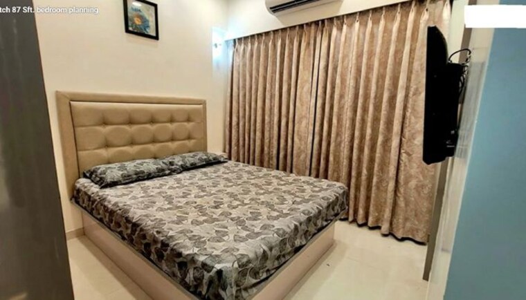 Bedroom, kabra-aurum 1 Bedroom 400 Sq.Ft. Apartment In Goregaon West Mumbai 10310096