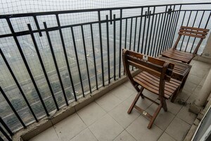 Balcony in 3 BHK Apartment at Mahaluxmi Migsun Ultimo, Omicron Iii Greater Noida – for Sale
