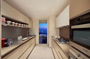 Building Lobby in 3 BHK Apartment at Lokhandwala Minerva Mahalaxmi, Mahalaxmi – for Rent