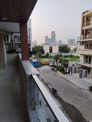 Balcony in 4 BHK Builder Floor at Aradhya Homes, Sector 67a – for Rent