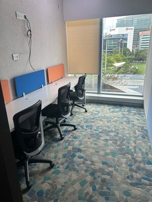 Team Area in  Office Space at Wadhwa The Capital, Bandra East – for Rent