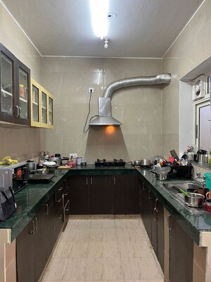 Kitchen in 3 BHK Builder Floor at Sector 45 – for Rent