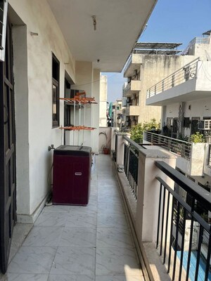 Balcony in 3 BHK Builder Floor at Sector 45 – for Rent