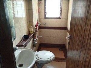 Bathroom in 2 BHK Apartment at GHP Crystal Court, Powai – for Rent