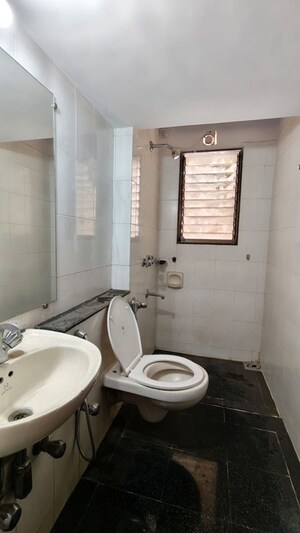 Bathroom in 2 BHK Apartment at GHP Crystal Court, Powai – for Rent