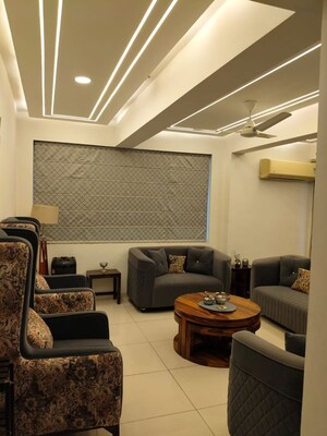 Living Room in 5 BHK Penthouse at Experion The Heart Song, Sector 108 – for Sale