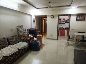 Living Room in 2 BHK Apartment at Kanakia Spaces Niharika, Manpada – for Rent
