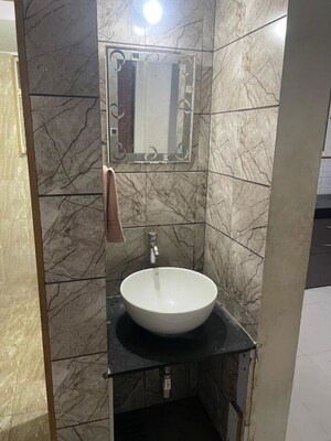 Bathroom in 2 BHK Apartment at Nyati Era, Dhanori – for Rent