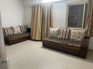 Hall in 2 BHK Apartment at Nyati Era, Dhanori – for Rent