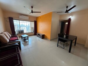 Living Room in 2.5 BHK Apartment at Kanakia Spaces Niharika, Manpada – for Rent