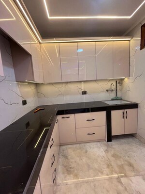 Kitchen in 3 BHK Builder Floor at Saket – for Rent