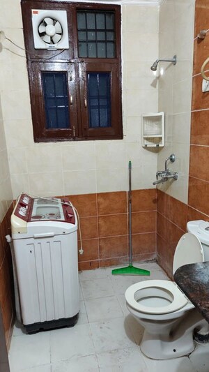 Bathroom in 3 BHK Apartment at Sector 5 – for Rent
