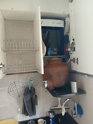 Bathroom in 1 BHK Apartment at Chandak Paloma, Goregaon East – for Rent