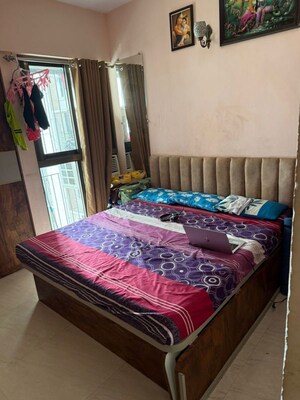 Bedroom in 1 BHK Apartment at Lodha Casa Viva, Majiwada – for Rent