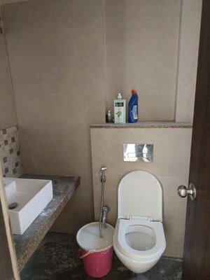 Bathroom in 1 BHK Apartment at Lodha Casa Viva, Majiwada – for Rent