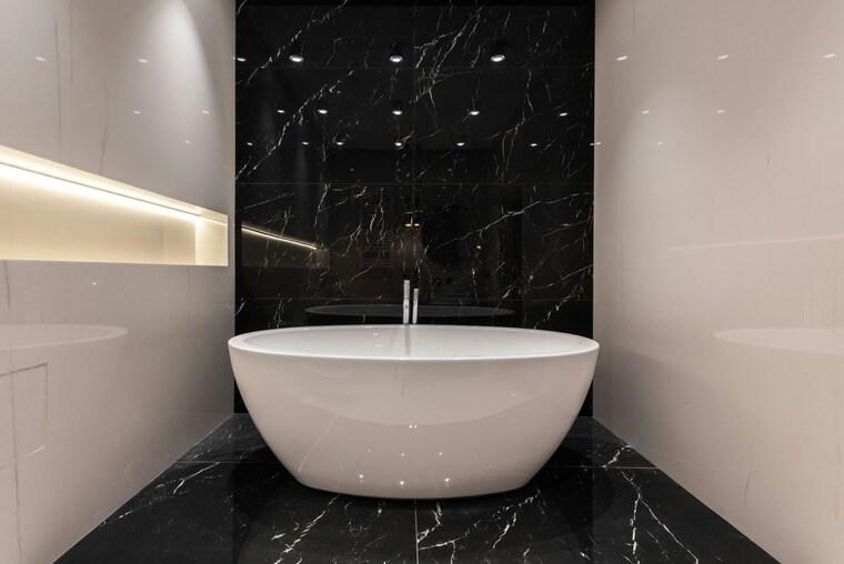 Bathroom, sri-the-marquise 4 Bedroom 6750 Sq.Ft. Apartment In Kokapet Hyderabad 10310413