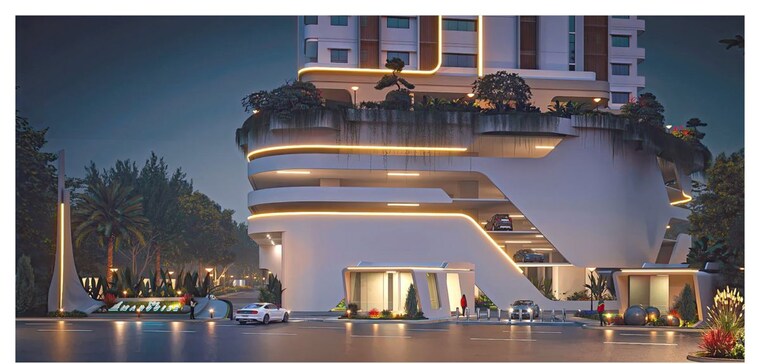 Exterior View, sri-the-marquise 4 Bedroom 6750 Sq.Ft. Apartment In Kokapet Hyderabad 10310413