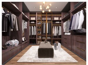 Living Room in 4 BHK Apartment at Sri The Marquise, Kokapet – for Sale