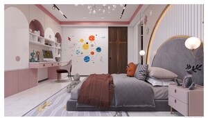 Bedroom in 4 BHK Apartment at Sri The Marquise, Kokapet – for Sale