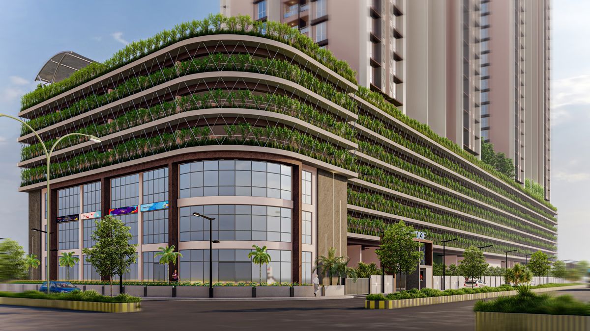 3 BHK 1256 Sq.Ft. Apartment in Paradise CHS