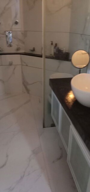 Bathroom in 2 BHK Apartment at Hiranandani Garden Eden III, Powai – for Rent