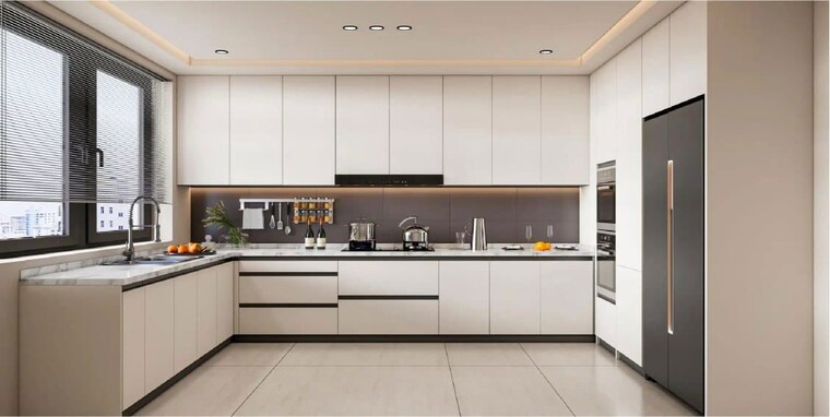 Kitchen, kharar road 3 Bedroom 2240 Sq.Ft. Apartment In Kharar Road Mohali 10310466