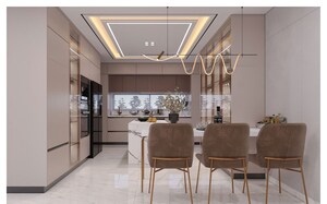 Staircase in 4 BHK Apartment at Sri The Marquise, Kokapet – for Sale