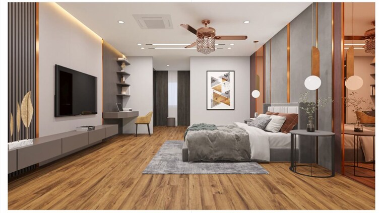 Bedroom, sri-the-marquise 4 Bedroom 9765 Sq.Ft. Apartment In Kokapet Hyderabad 10310464