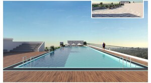 Swimming Pool in 4 BHK Apartment at Sri The Marquise, Kokapet – for Sale