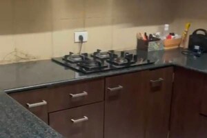 Kitchen in 3.5 BHK Apartment at BPTP Park Grandeura, Sector 82 – for Rent