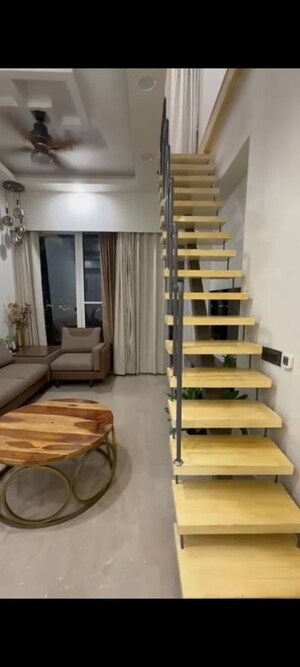 Staircase in 3 BHK Apartment at Dasnac Burj, Sector 75 – for Rent