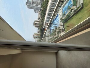 Balcony in 3 BHK Apartment at One Indiabulls Thane 1, Pokhran Road No One – for Rent