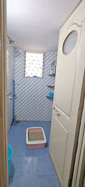 Bathroom in 1 BHK Apartment at Asmita Jyoti CHS, Malad West – for Rent