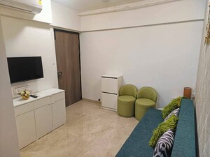 Living Room in 1 BHK Apartment at Accord CHS Andheri West, Andheri West – for Rent
