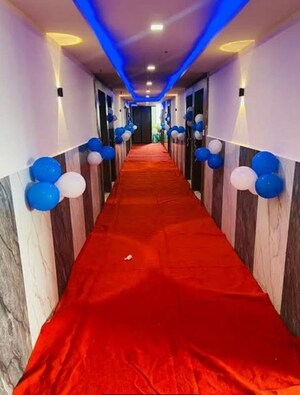 Building Lobby in 3 BHK Apartment at Ahmedabad - Rajkot Highway – for Rent