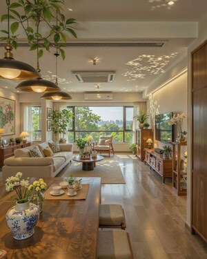 Living Room in 4 BHK Villa at Jigani – for Sale