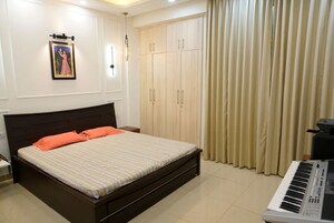 Bedroom in 3 BHK Independent House at Sindhuja Greens, Sector 10 Greater Noida – for Rent