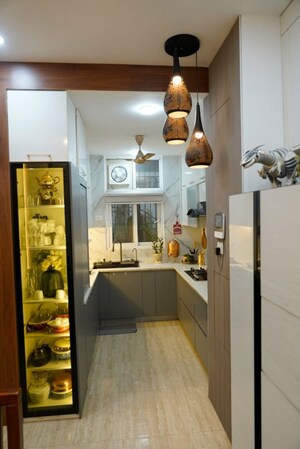 Kitchen in 3 BHK Independent House at Sindhuja Greens, Sector 10 Greater Noida – for Rent