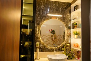Bathroom in 3 BHK Independent House at Sindhuja Greens, Sector 10 Greater Noida – for Rent