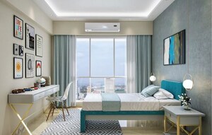 Living Room in 4 BHK Apartment at Imperia Apartment, Tardeo – for Sale