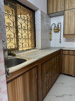 Kitchen in 2 BHK Builder Floor at Greater Kailash I – for Rent