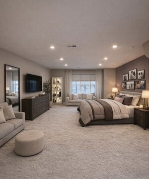 Bedroom in 4 BHK Villa at Bidadi – for Sale