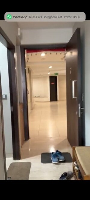 Building Lobby in 3 BHK Apartment at Oberoi Sky City, Borivali East – for Rent