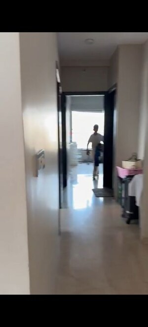 Building Lobby in 3 BHK Apartment at Oberoi Sky City, Borivali East – for Rent