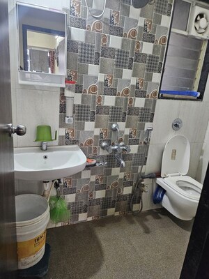 Attached Bathroom in 2 BHK Apartment at Zinnia Elegance, Wakad – for Sale